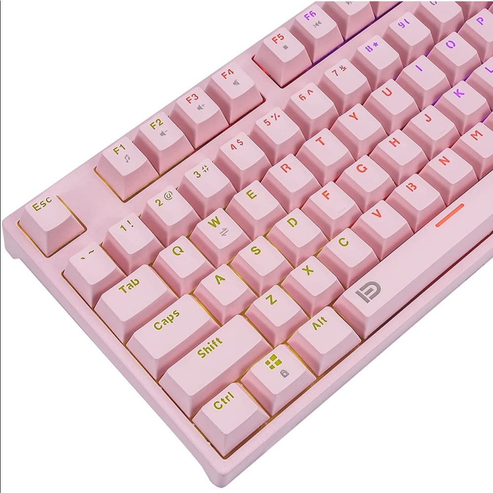 Pink Mechanical Keyboard - Picture 5 of 7